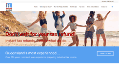 Desktop Screenshot of instanttaxrefunds.com.au